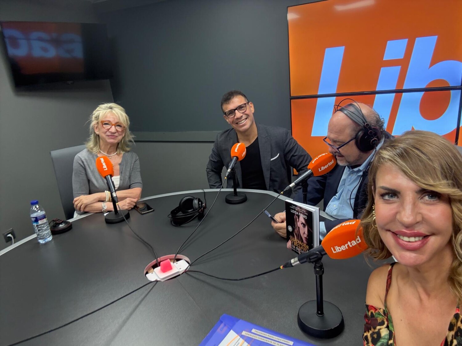 Con Sergio Maravilla Martínez en Radio Libertad