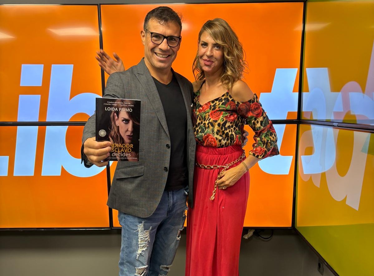 Loida Primo y Sergio «Maravilla» Martínez en Are Business TV de Radio Libertad
